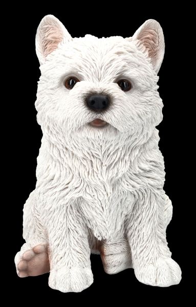 West Highland Terrier Figurine - Westie Puppy