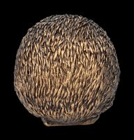 Hedgehog Figurine Bronze Colored