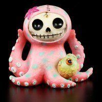 Octopee - Furry Bones Figurine