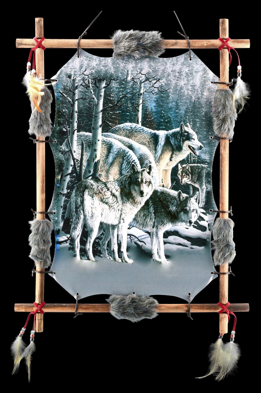 Wolf Ornament - Strength in Numbers