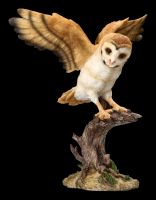 Garden Figurine Owl with spreaded Wings