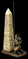 Incense Burner - Anubis & Obelisk