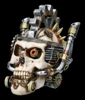 Steampunk Skull Box - Metal Head