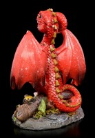 Apple Dragon Figurine by Stanley Morrison