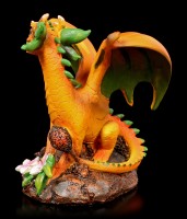 Drachen Figur - Peach Dragon by Stanley Morrison