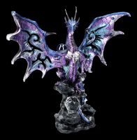 Drachen Figur - Blue Dragon Protector