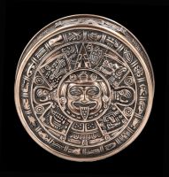 Schatulle - Azteken Sonnenkalender