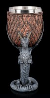 Drachen Kelch - Dragon Goblet by Anne Stokes