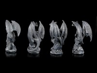 Dragon Figurines - Death and Perdition - Set of 4