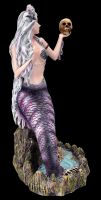 Meerjungfrauen Figur - Gothana mit Schädel