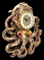Steampunk Wall Clock - Octoclock