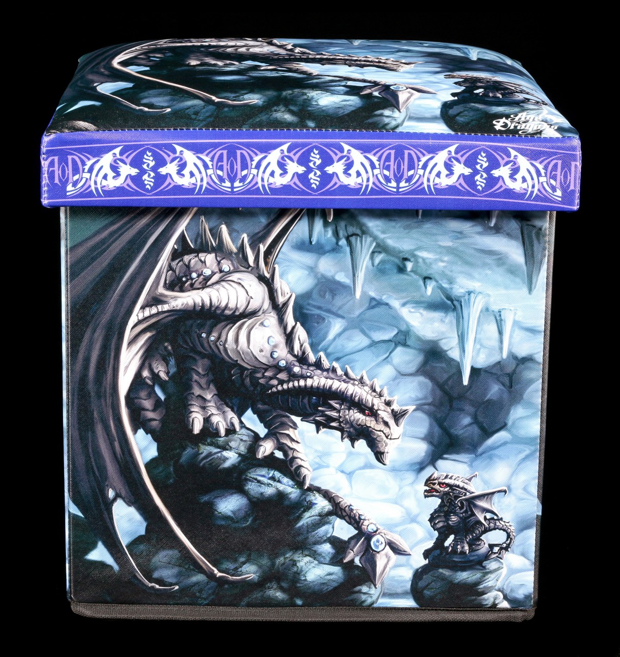 Storage Box with Seat - Rock Dragon