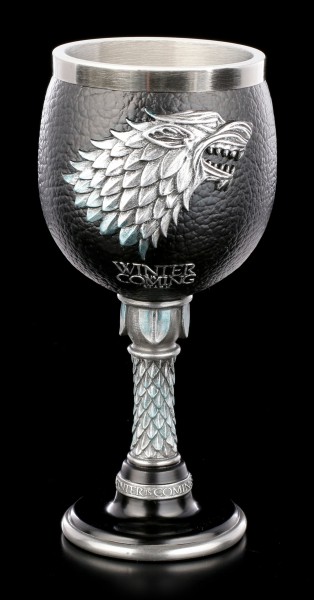 Game of Thrones Goblet - Winter is Coming - House Stark