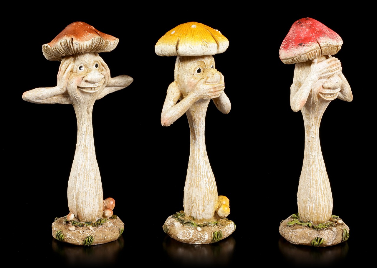Mushroom People Set - No Evil