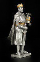 Pewter Knight Figure - King Arthur