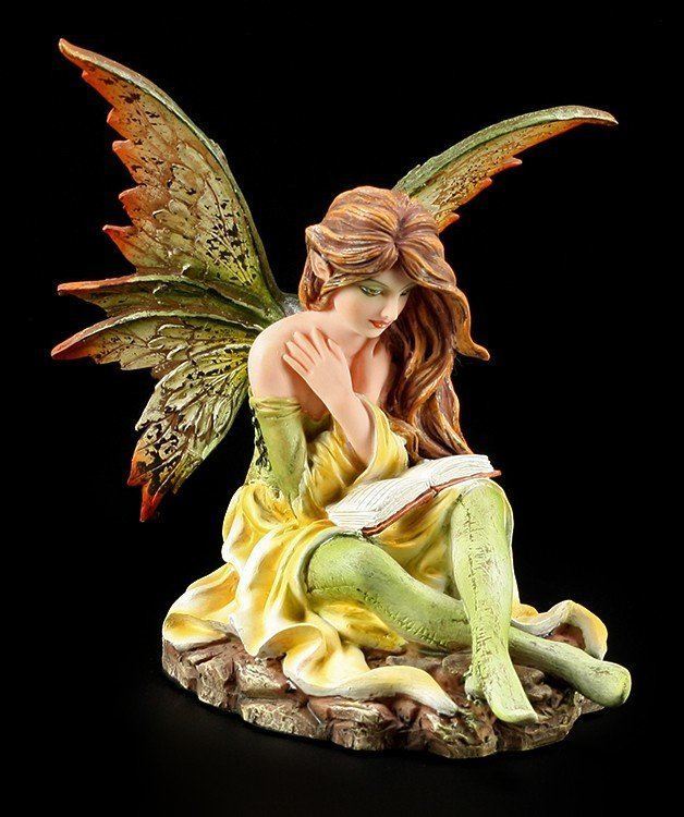 Fairy Figurine with Book - Amy