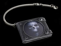 3D Wallet with Skull - The Watcher with Chain