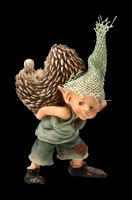Pixie Goblin Figurine with Hedgehog - You poke...