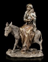 Maria Figurine with Jesus Child on Donkey
