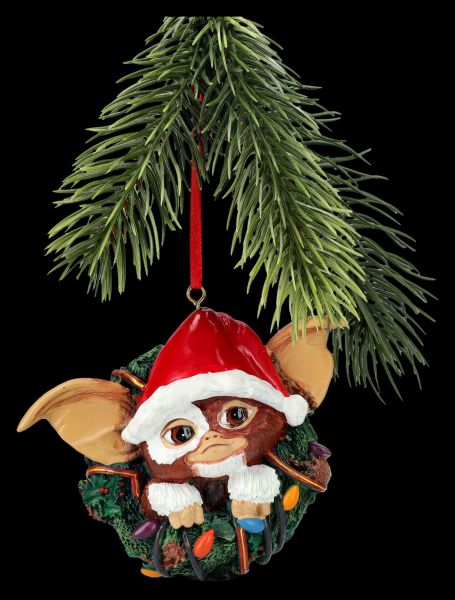 Christmas Tree Decoration Gremlins - Gizmo in Wreath