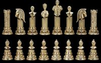 Chess Pieces Roman Busts - Metal large