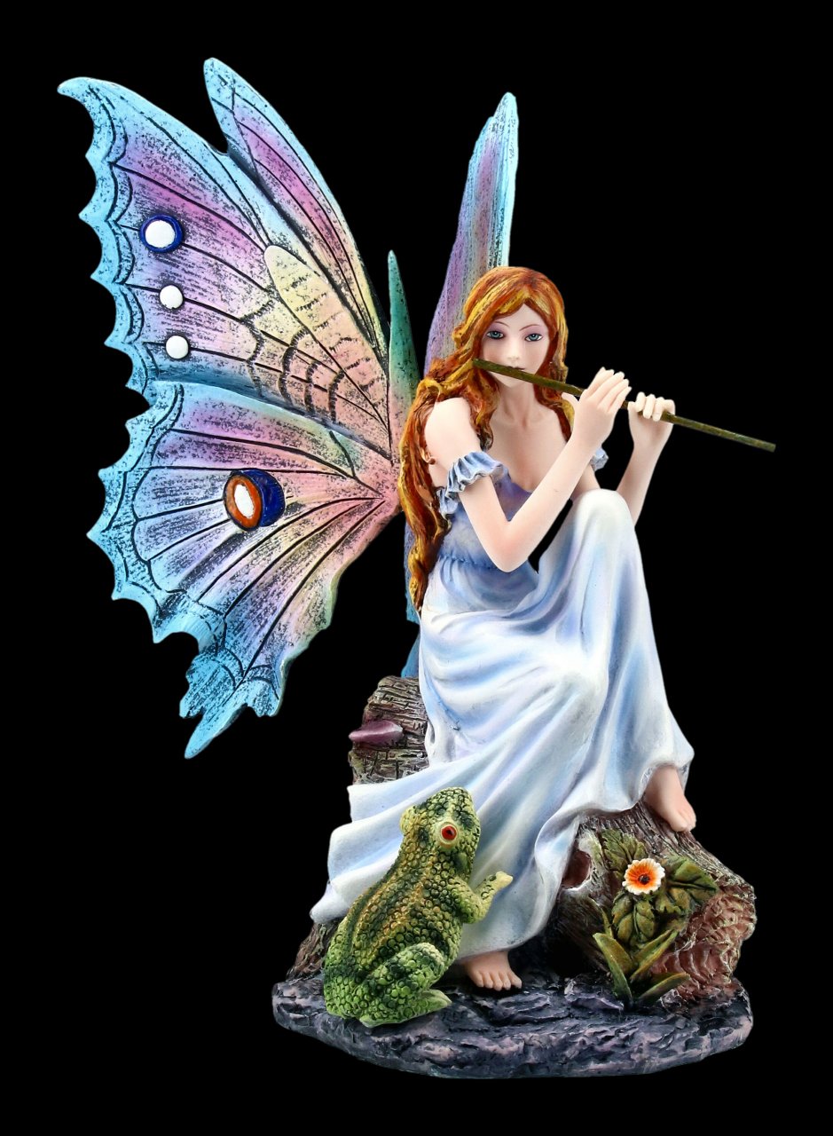 Fairy Figurine - Rina plays Flute
