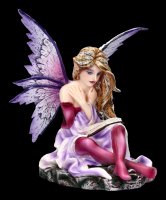 Fairy Figurine - Litera is reading a Book