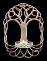 Wand Kerzenhalter - Tree of Life