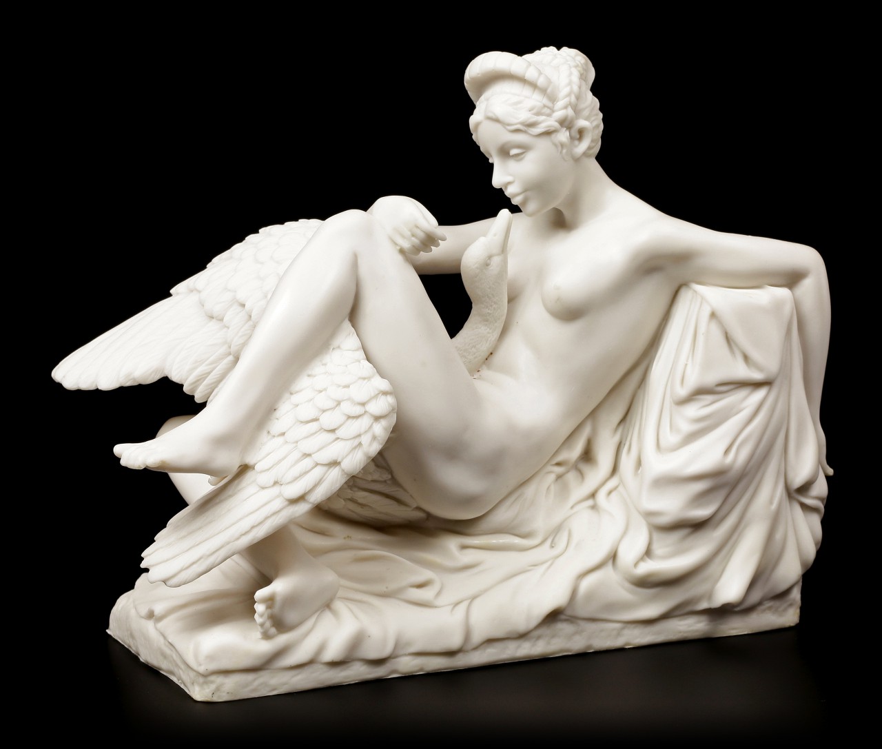 Leda and the Swan - Figure white