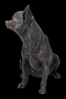 Hunde Figur - Chihuahua bronziert