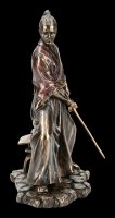 Samurai Krieger Figur Kyota zieht Schwert