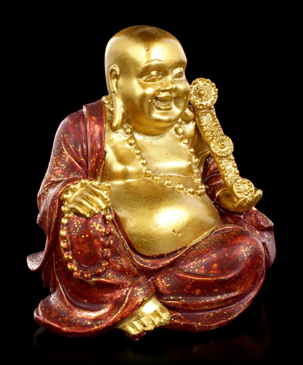 Kleine Buddha Spardose - Happiness