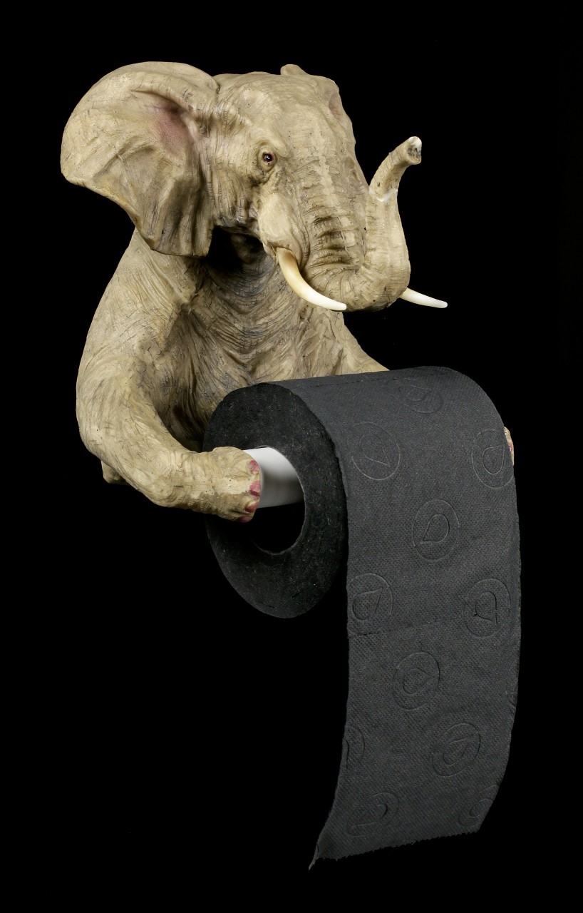 Toilettenpapierhalter - Elefant