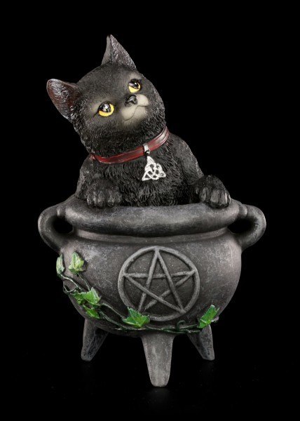 Witches Cat Figurine - Smudge