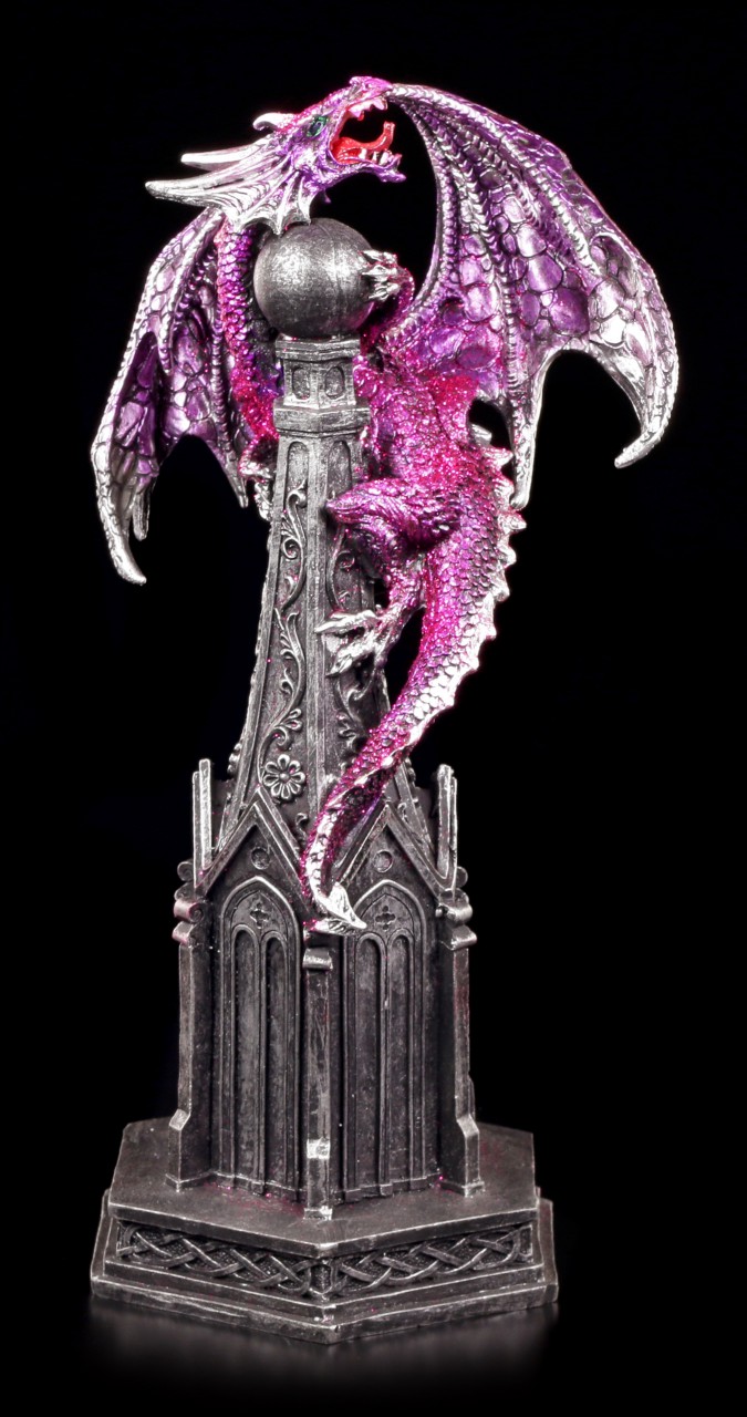 Dragon Figurine pink - Igor's Tower