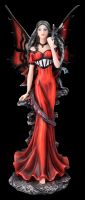 Fairy Figurine - Alandriel with red Dress with Dragon