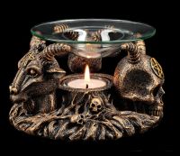 Aroma Lamp - Baphomet & Skull