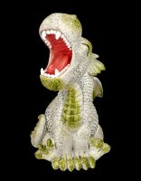 Garden Figurine Dragon Yawns - Am I Tired