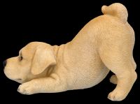 Dog Figurine - Labrador Puppy Wants to Play