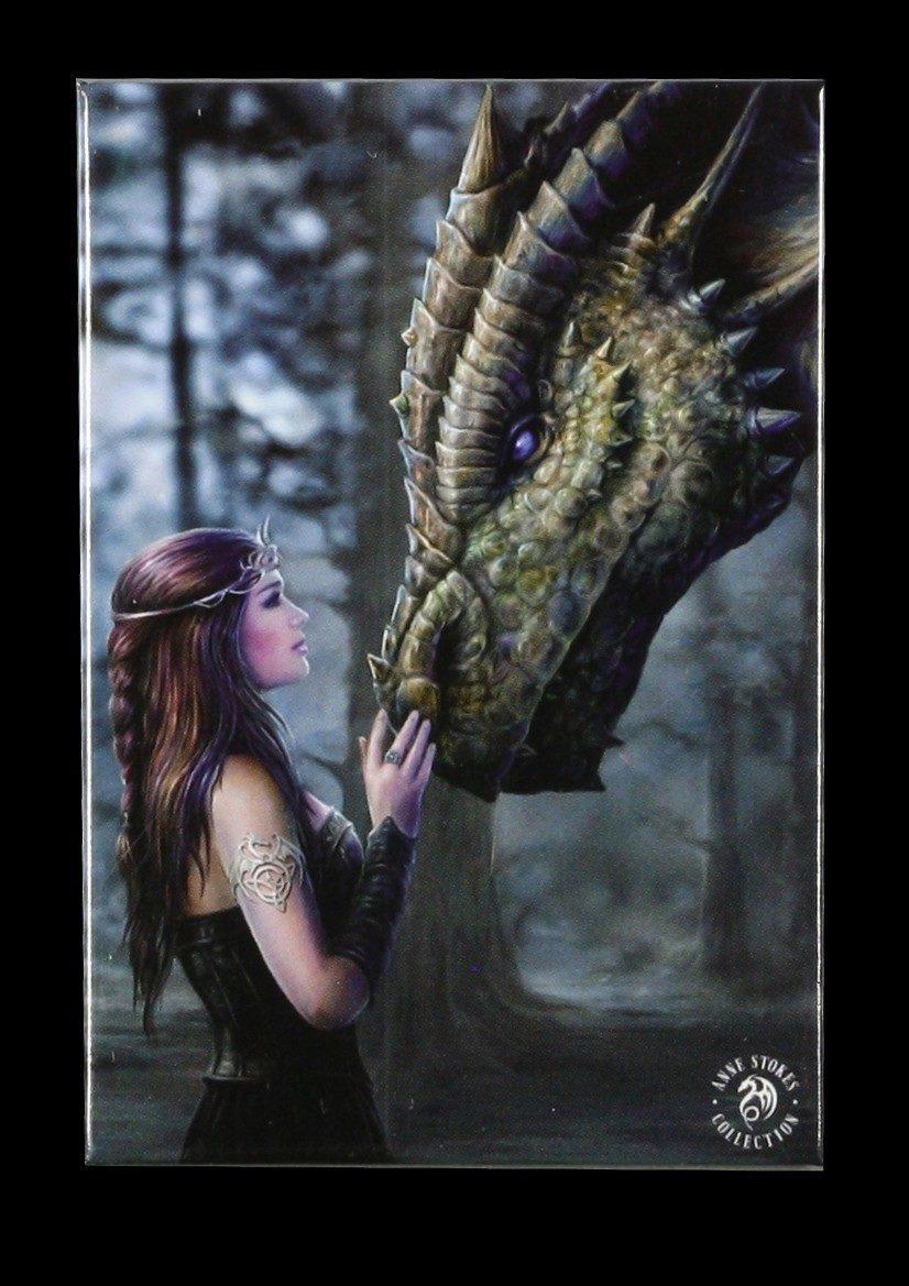 Once Upon A Time Magnet by Anne Stokes