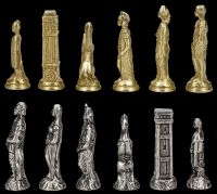 Chess Figurines Romans vs Barbarians - Metal