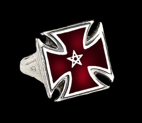 Alchemy Gothic Ring - Pentacle Forme