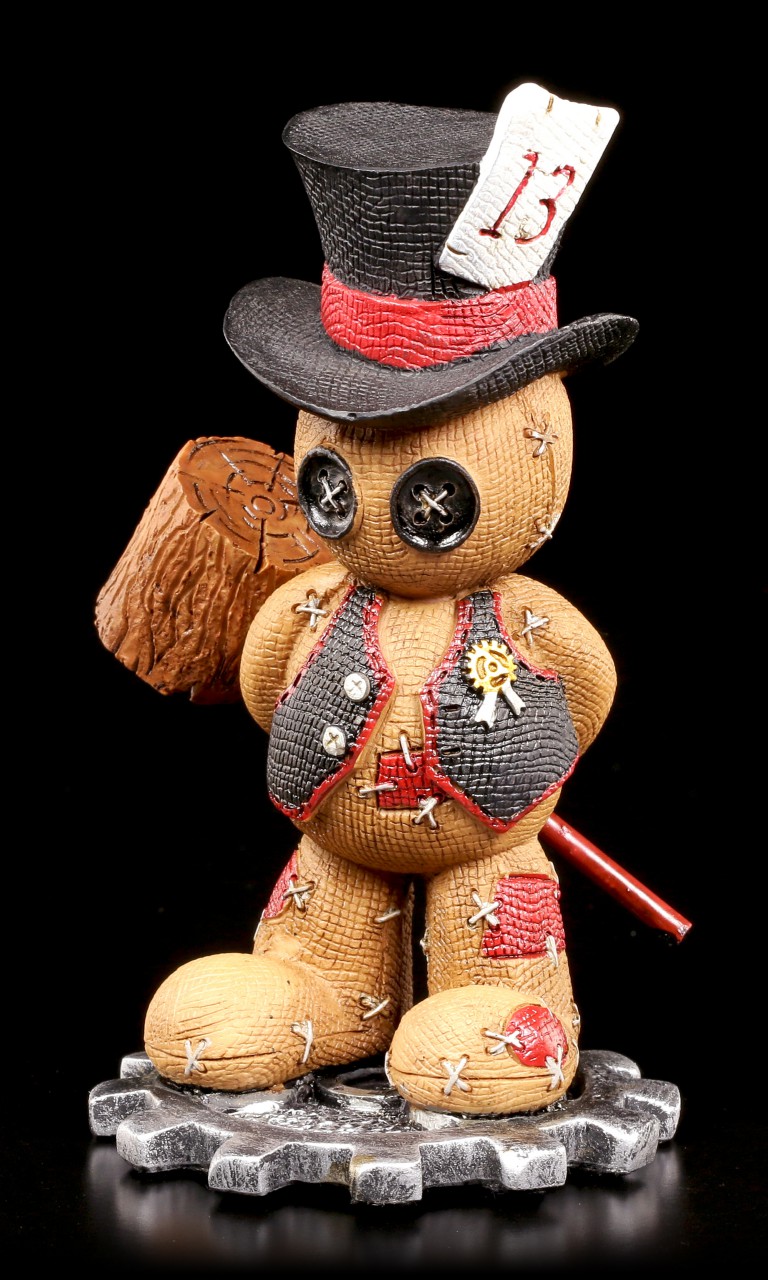 Figurine de Collection Fantaisie Mallet Max Pinheadz Voodoo Poupées Figurine 