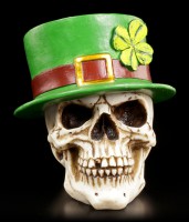 Irish Skull with removable Top Hat