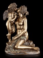 Angel Figurine - Amor kissing Virgin