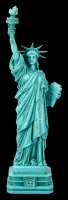 Freiheitsstatue Figur originalfarben - Statue of Liberty