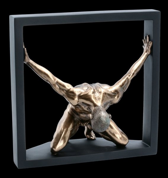 Male Nude Figurine - Prisoner of his self