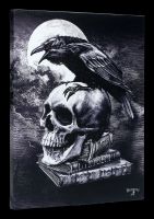 Kleine Leinwand Rabe - Poe&#39;s Raven