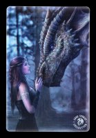 3D Postcard - Dragon & Fairy by Anne Stokes