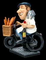Funny Life Figurine - After Work in France